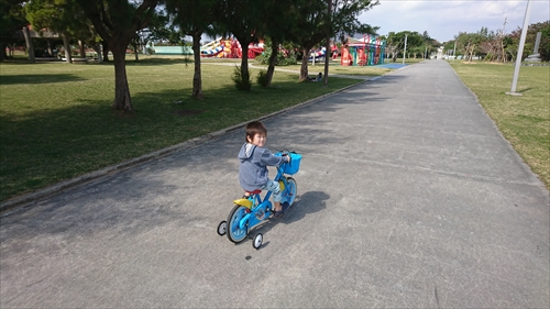 14日・次男と県総合運動公園デート！
